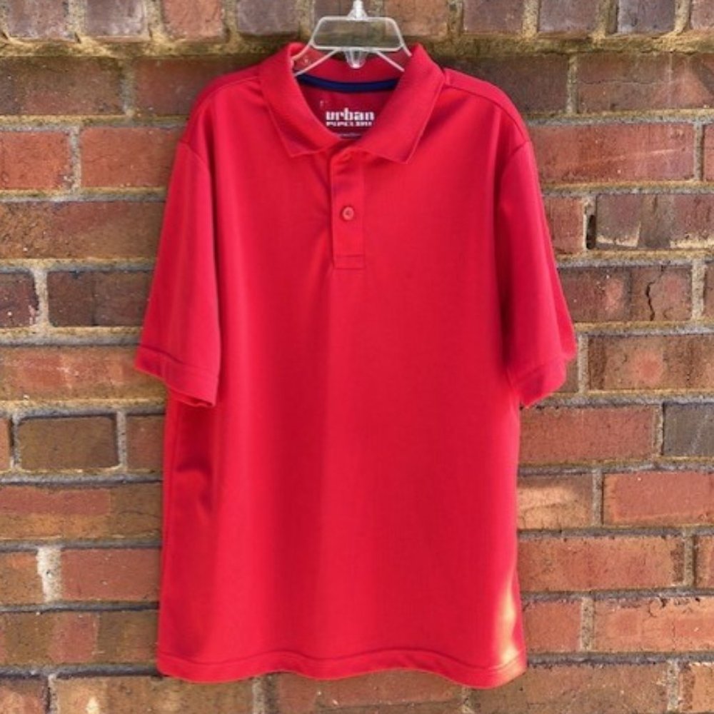 Boys Red Polo Shirt